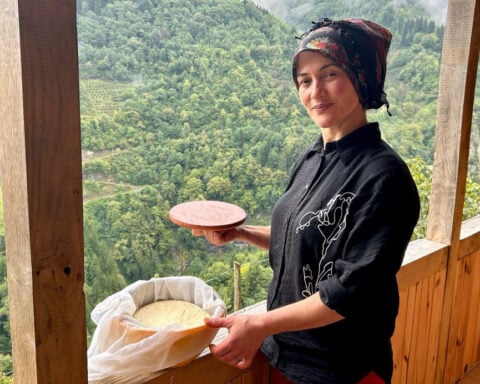 The woman who invents cheeses in her mountain hideaway