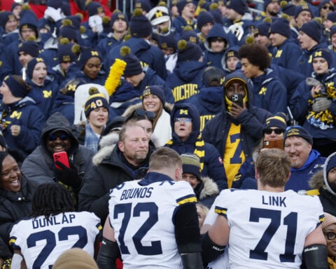 Ohio politician proposes bill to make flag planting a felony after fight in Michigan rivalry game