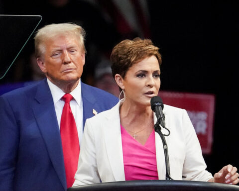 Trump picks hardline Republican Kari Lake to lead Voice of America