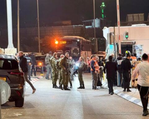 Suspected Palestinian shooting attack on Israeli bus kills child