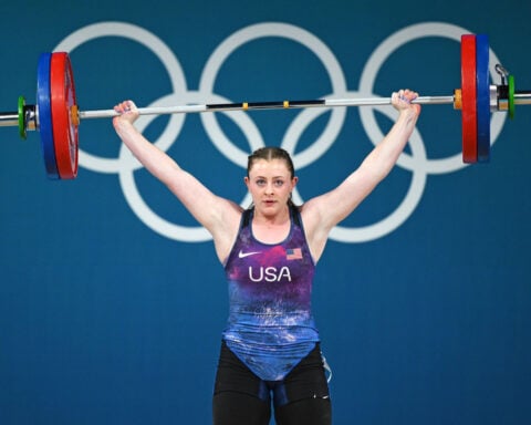 Olivia Reeves becomes first US lifter in 66 years to hold both world title and Olympic gold medal