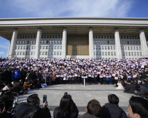 A look at the whirlwind events that led to the impeachment of South Korea's president