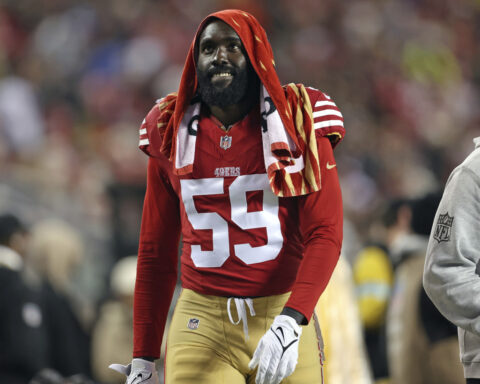 49ers LB De'Vondre Campbell refuses to enter game after losing his starting spot