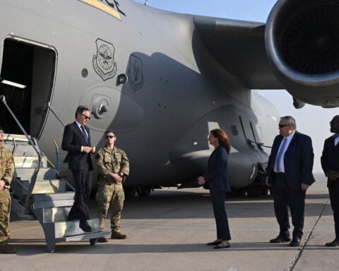 Blinken makes unannounced trip to Iraq as international community grapples with Syrian regime collapse