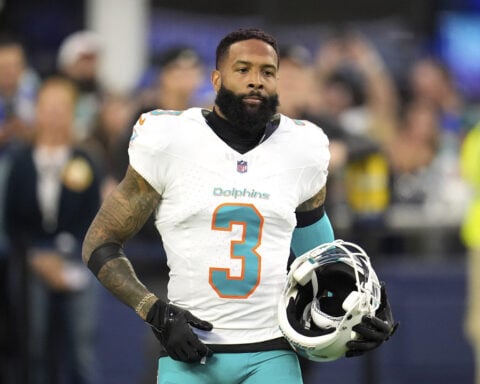 Miami Dolphins release veteran receiver Odell Beckham Jr.