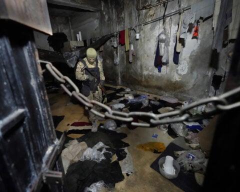 Middle East latest: Top diplomats from US, Arab League and Turkey discuss Syria's transition