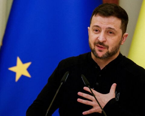 Ukraine to set up mechanism to supply food to Syria, Zelenskiy says