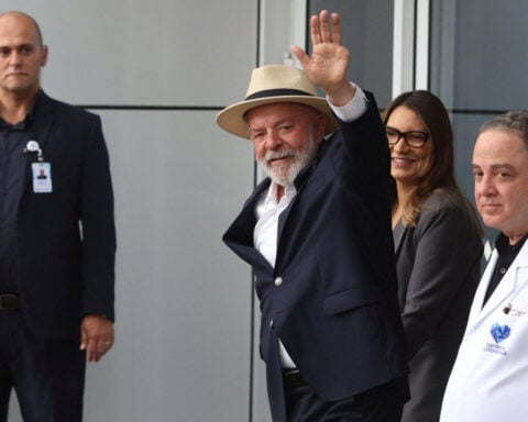 Brazil's Lula leaves hospital, speaks publicly for first time since surgeries