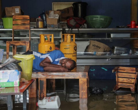 2024 in photos: the world under water