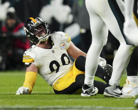 Steelers coach Mike Tomlin optimistic star LB T.J. Watt will be available for showdown with Ravens