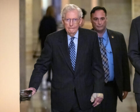 As he prepares to leave leadership, McConnell challenges Trump on foreign policy