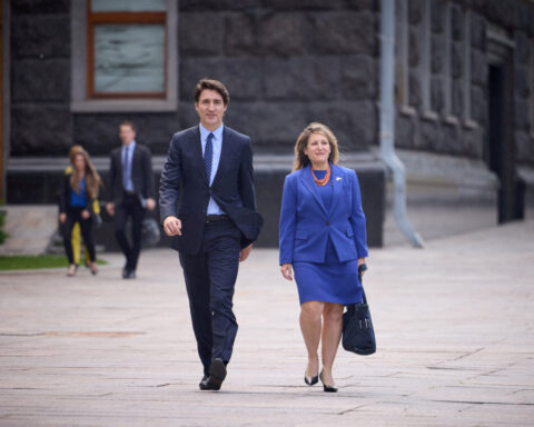 Chrystia Freeland's roles in Trudeau's Liberal government