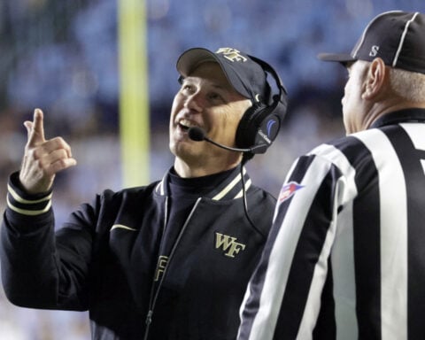 Wake Forest's Dave Clawson steps down as football coach after 11 seasons