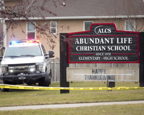 The Latest: Teacher and a student killed in a shooting at a private Christian school in Wisconsin