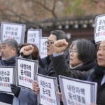 Political strife erupts over South Korean court as it is set to determine the fate of impeached Yoon