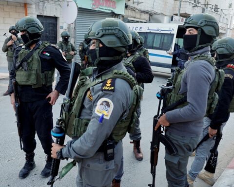 Palestinian security forces try to exert control in volatile West Bank