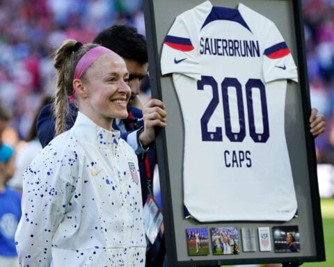 Two-time World Cup winner and former USWNT captain Becky Sauerbrunn announces her retirement