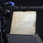 Oldest known stone tablet inscribed with the Ten Commandments sells for over $5M