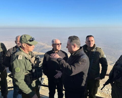 Netanyahu tells Israeli troops to stay in area of Syria’s Mount Hermon until end of 2025, source says