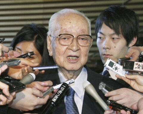 Japanese newspaper boss who influenced the nation's postwar politics died at 98