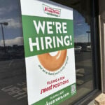 US applications for unemployment benefits come back down after last week's big rise