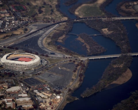 DC leaders, NBA commissioner celebrate the start of an $800M downtown arena renovation