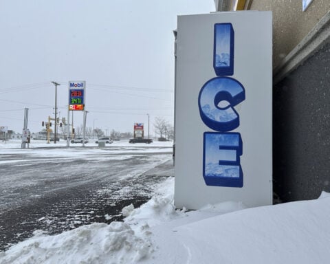 Snow, ice and strong winds make for dangerous conditions in upper Midwest