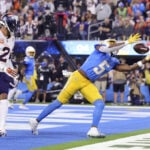 Justin Herbert passes for 2 touchdowns, Chargers score on free kick and rally past Broncos 34-27