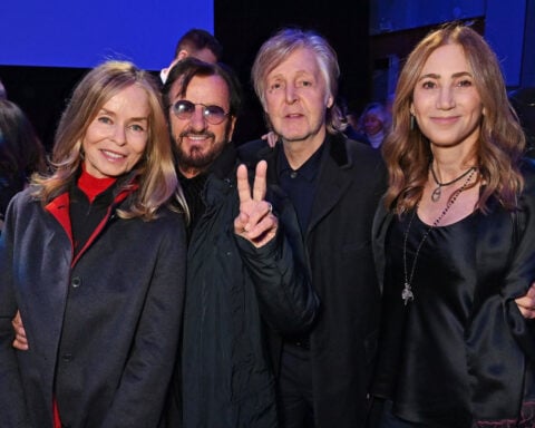 Ringo Starr and Paul McCartney reunited on stage to play Beatles’ classics