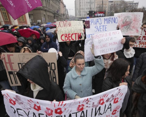 Student protests continue to challenge Serbia's populist government after a deadly canopy collapse