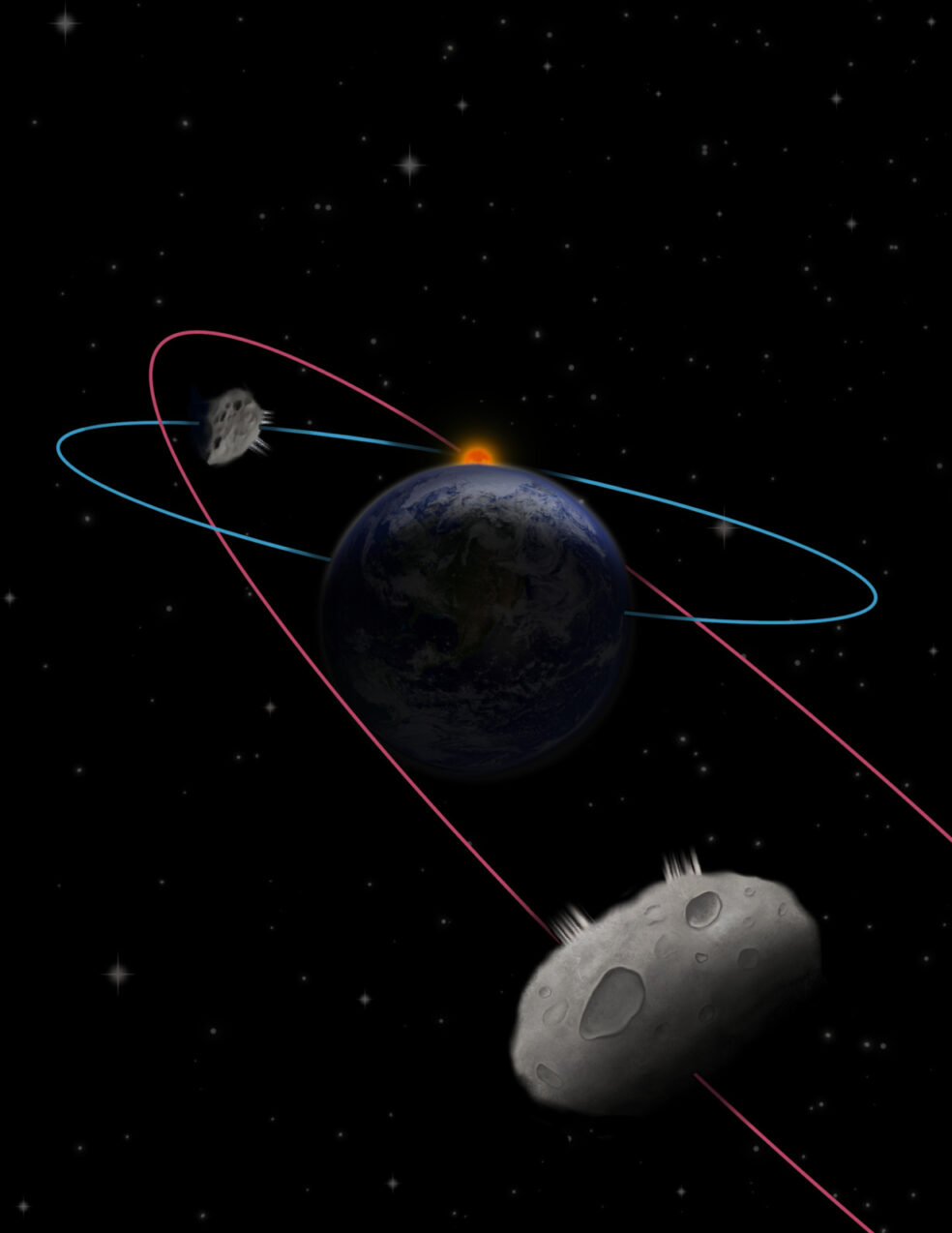 2 populations of dark comets in the solar system could tell researchers where the Earth got its oceans