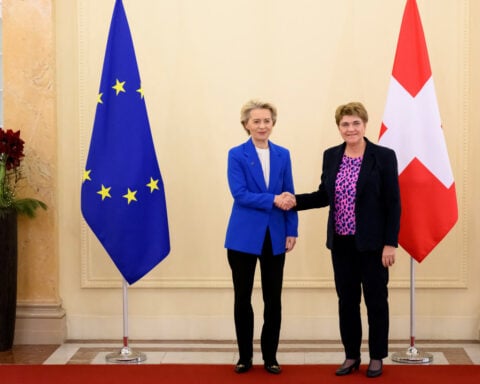 EU, Switzerland agree deal to strengthen trade ties in 'turbulent' times