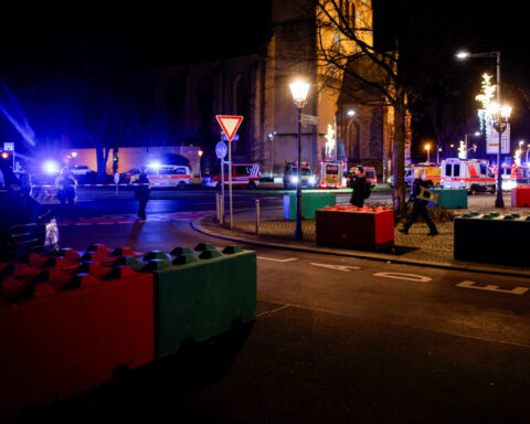 Driver kills at least two after ramming into crowd at German Christmas market