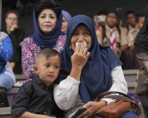 Indonesians mark 2 decades since the tragic tsunami that killed hundreds of thousands