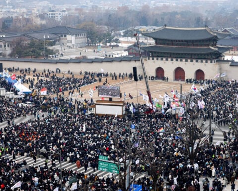 Rival protests over South Korea's impeached President Yoon held in Seoul