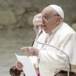 Pope Francis reprimands Vatican staff for gossiping in annual Christmas message