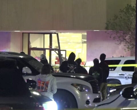 Fleeing motorist is dead after driving into Texas shopping mall and injuring 5