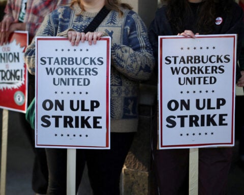 Starbucks workers expand strike in US cities including New York