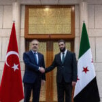 Turkey's foreign minister meets HTS leader in Damascus, Ankara says