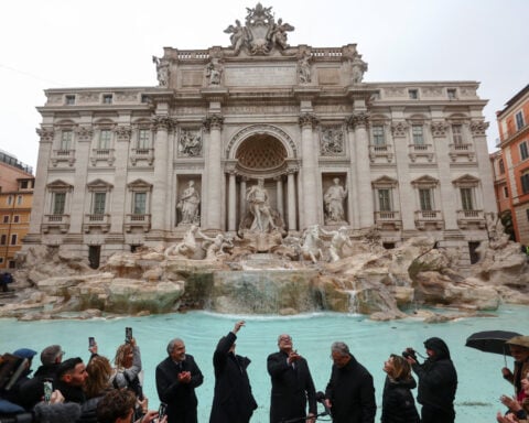 Rome's Trevi Fountain restored in time for Jubilee year