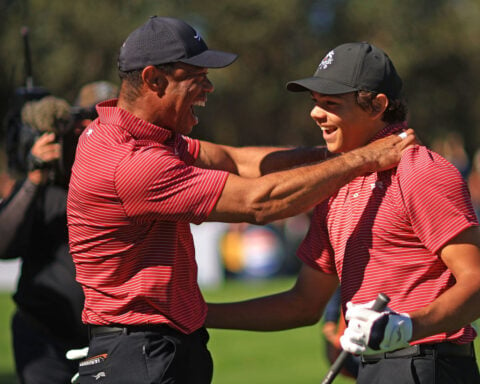 Team Langer wins second consecutive PNC Championship despite hole-in-one from Tiger Woods’ son