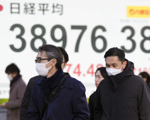 Stock market today: Asian shares are mostly higher after Wall Street rally caps a dismal week