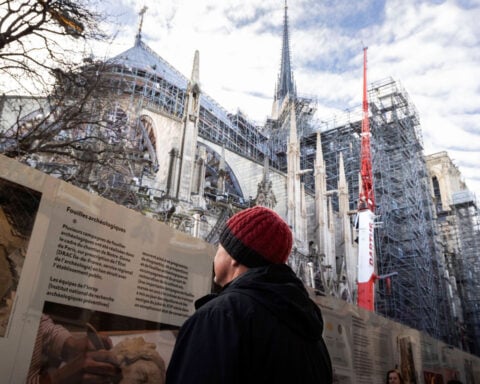 A billion laser points helped bring Notre Dame back to life