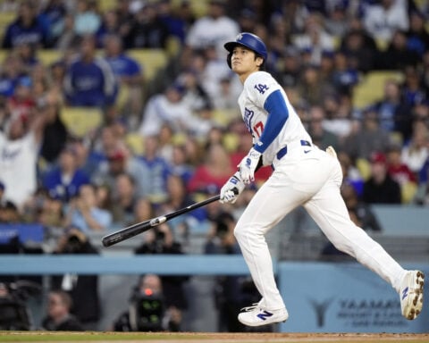 Shohei Ohtani wins 3rd AP Male Athlete of the Year award, tying Michael Jordan for 1 shy of record