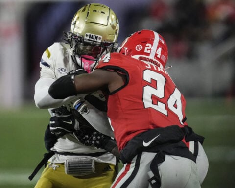 Auburn lands top transfer WR Eric Singleton Jr. from Georgia Tech