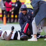 Houston Texans wide receiver Tank Dell suffered dislocated knee, a torn ACL and other damage, head coach DeMeco Ryans said