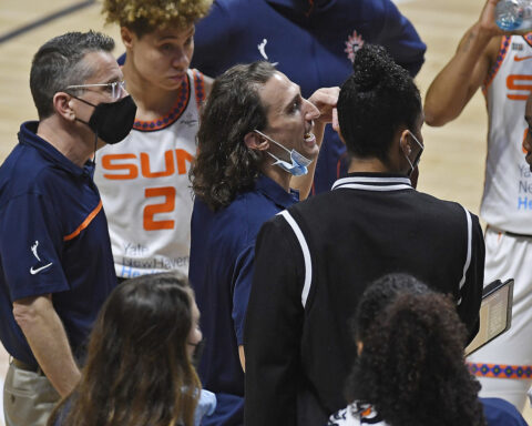 Eight new WNBA coaches now in place. In 2025, 7 women and 6 men will be in charge on the bench