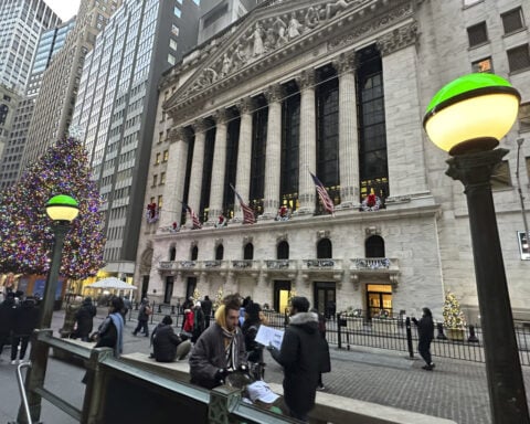 Stock market today: Wall Street rallies ahead of Christmas