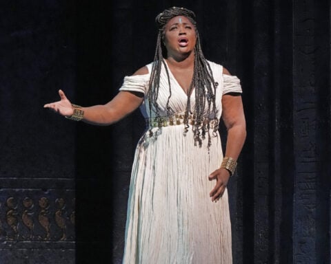 Soprano Angel Blue sings her first Metropolitan Opera 'Aida' in a new production