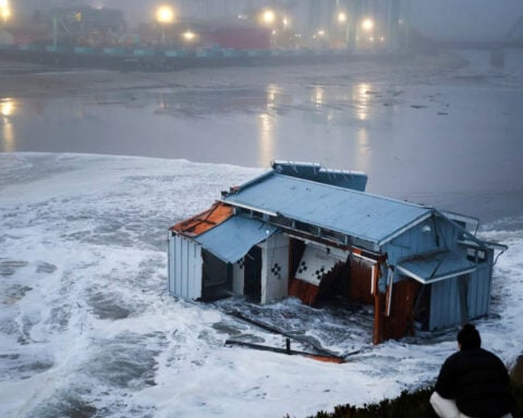 Unrelenting storm train slams West Coast with powerful winds, drenching rain